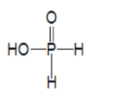 次磷酸的結(jié)構(gòu)式